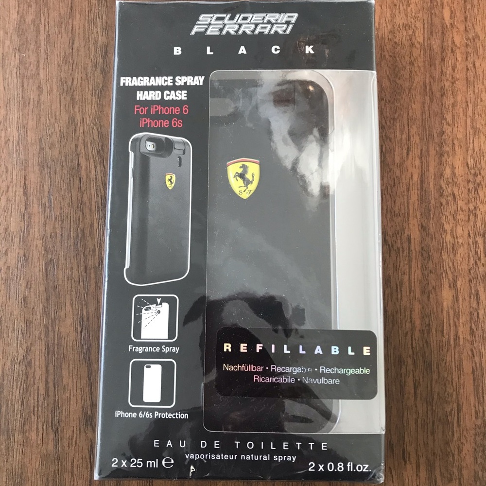 Scuderia Ferrari iPhone 6/6s case, fragrance, NWT